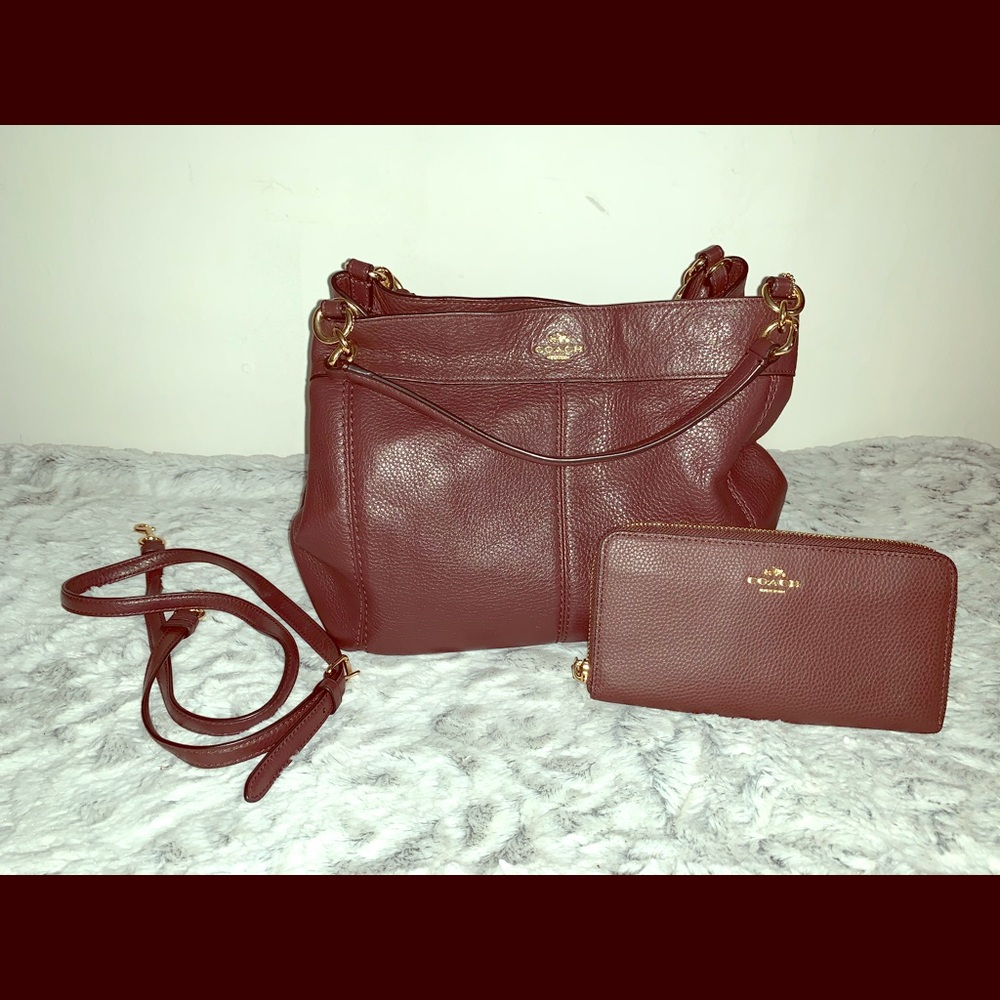 Authentic Coach purse & wallet